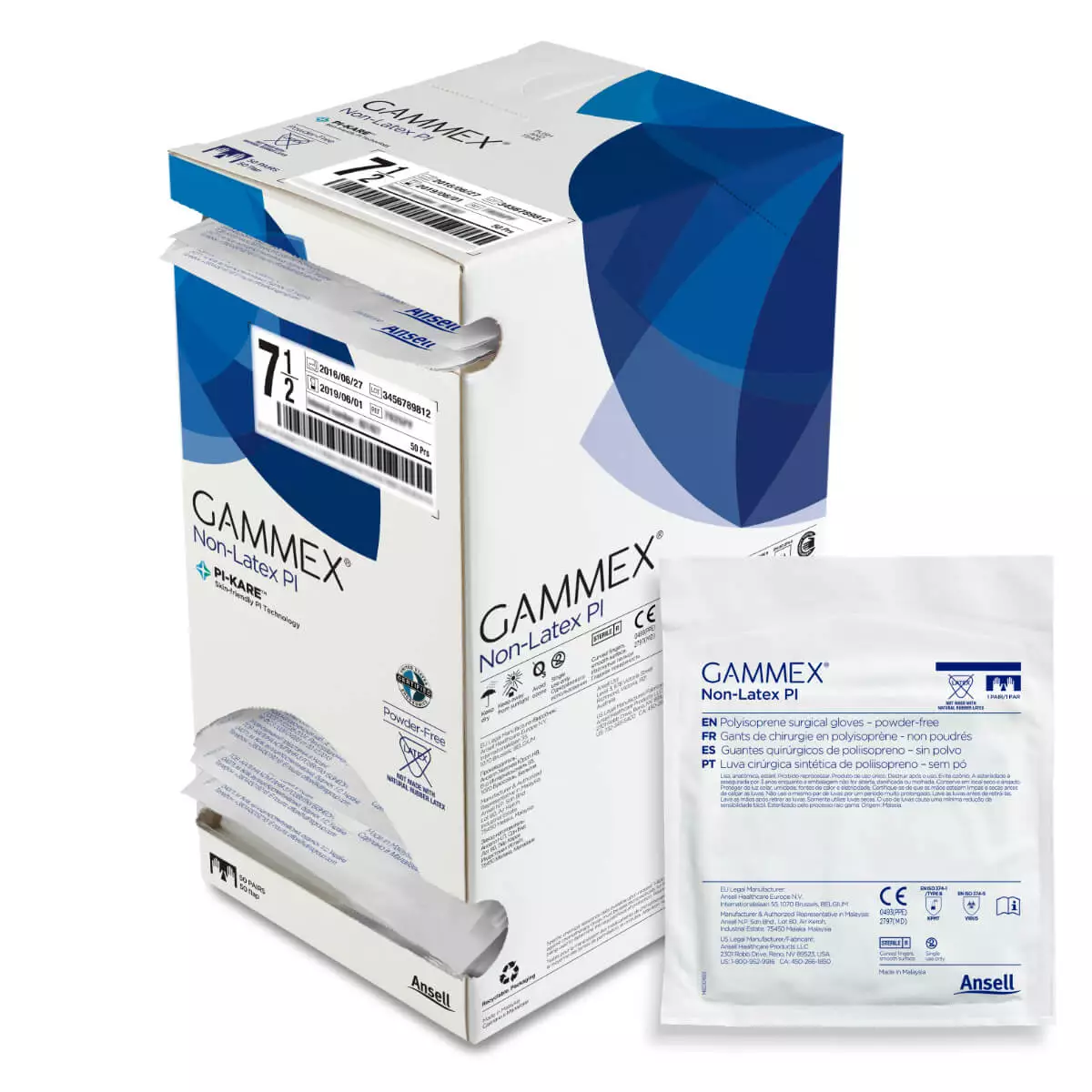  GAMMEX Non-Latex PI surgical glove
