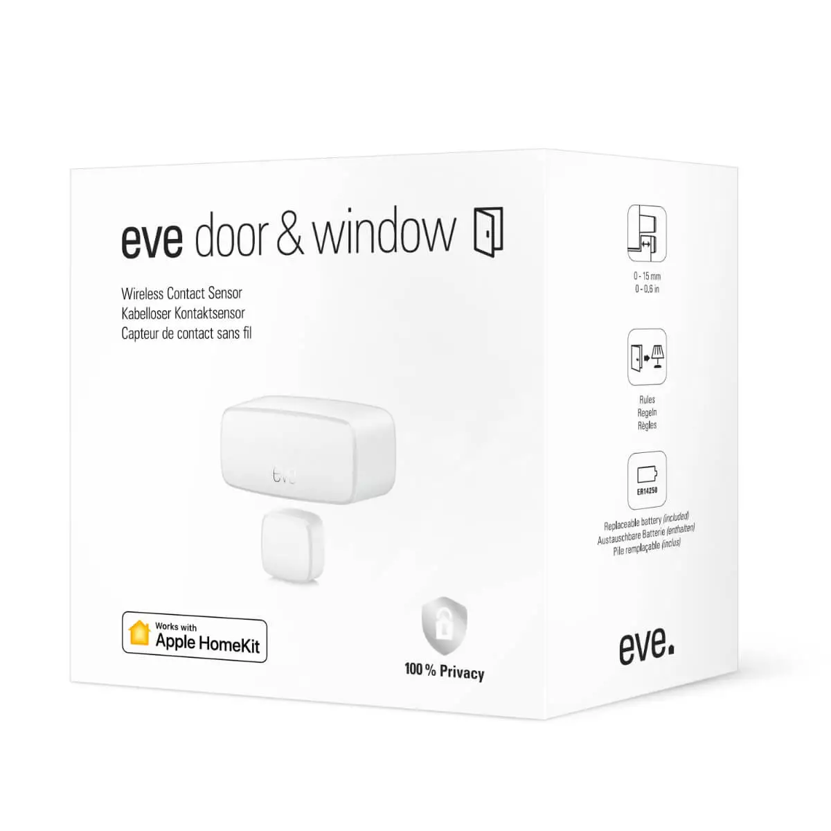Eve Door & Window Smart Contact Sensor Eve Door & Window Smart Contact Sensor