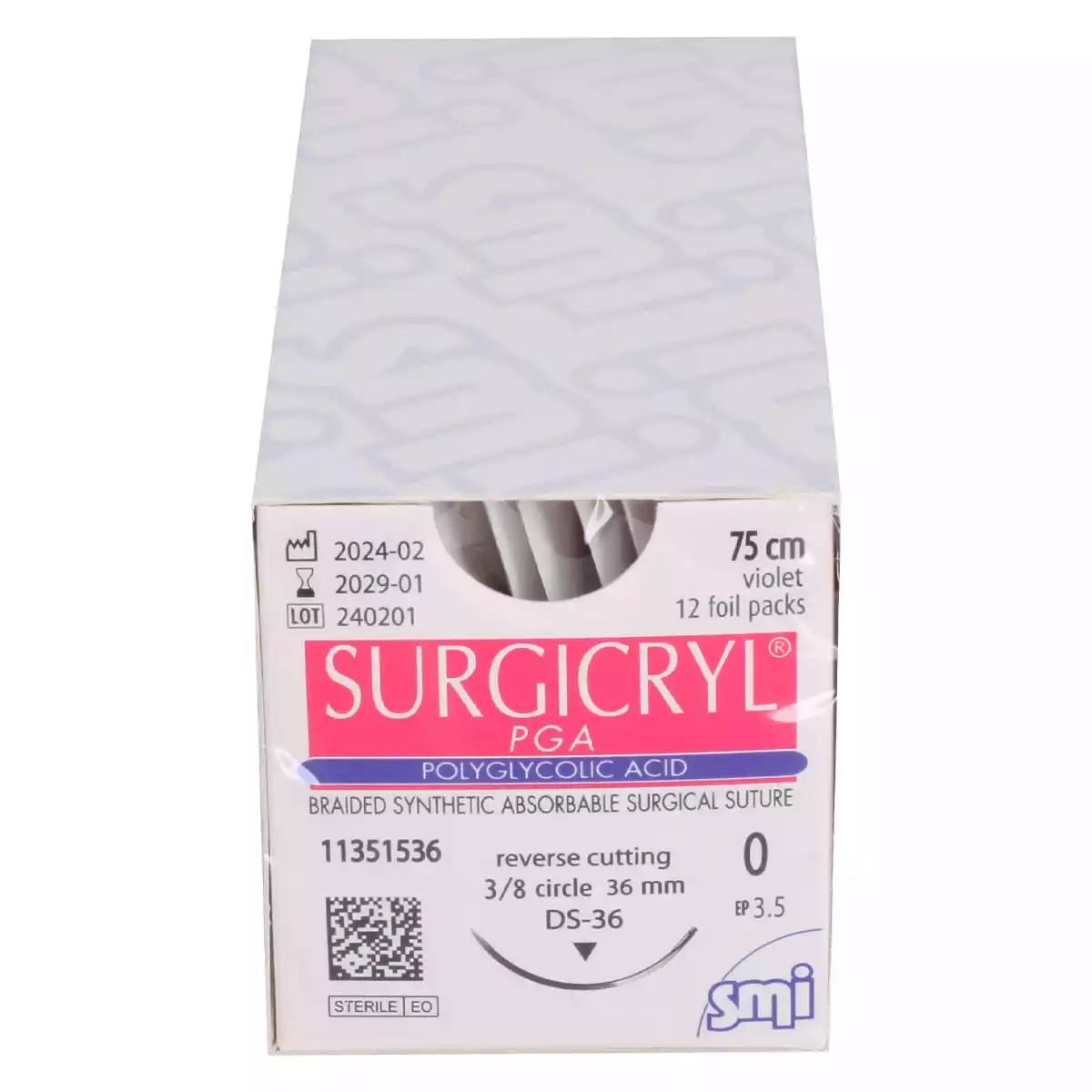  Surgicryl PGA suture material