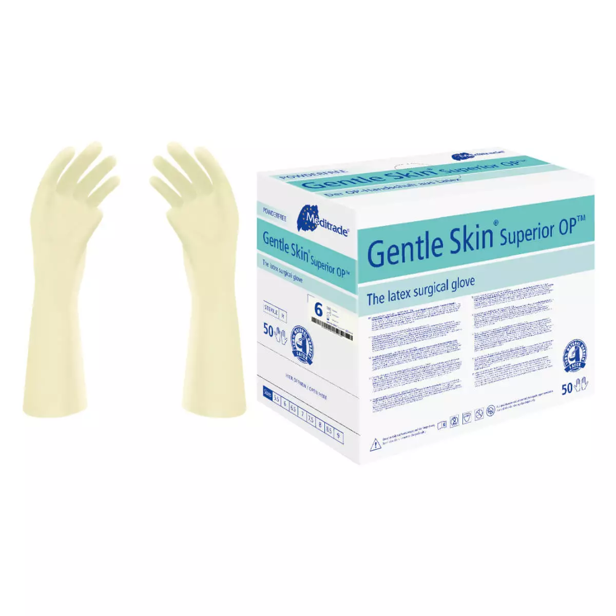  Gentle Skin Superior surgical gloves