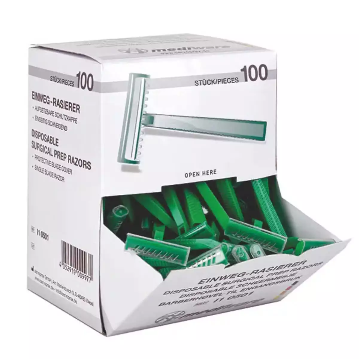  mediware single-use razors
