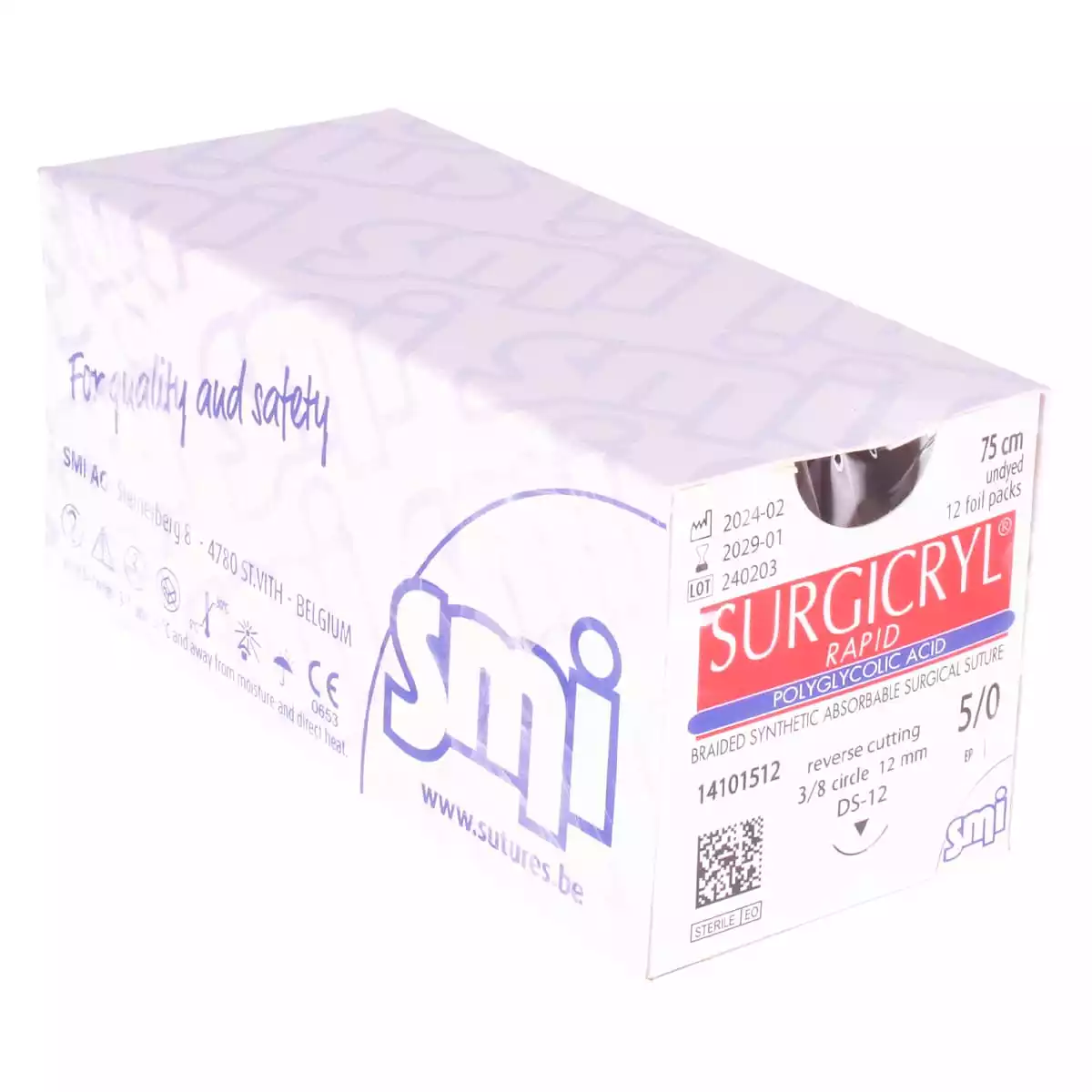  Surgicryl Rapid suture material