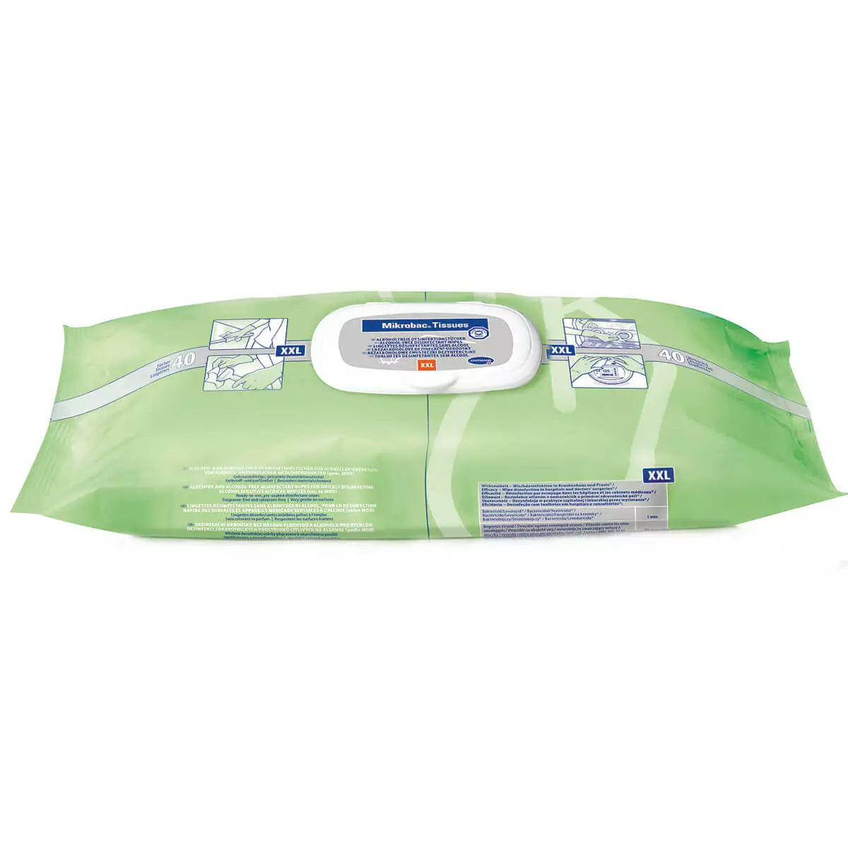  Mikrobac Tissues disinfection wipes