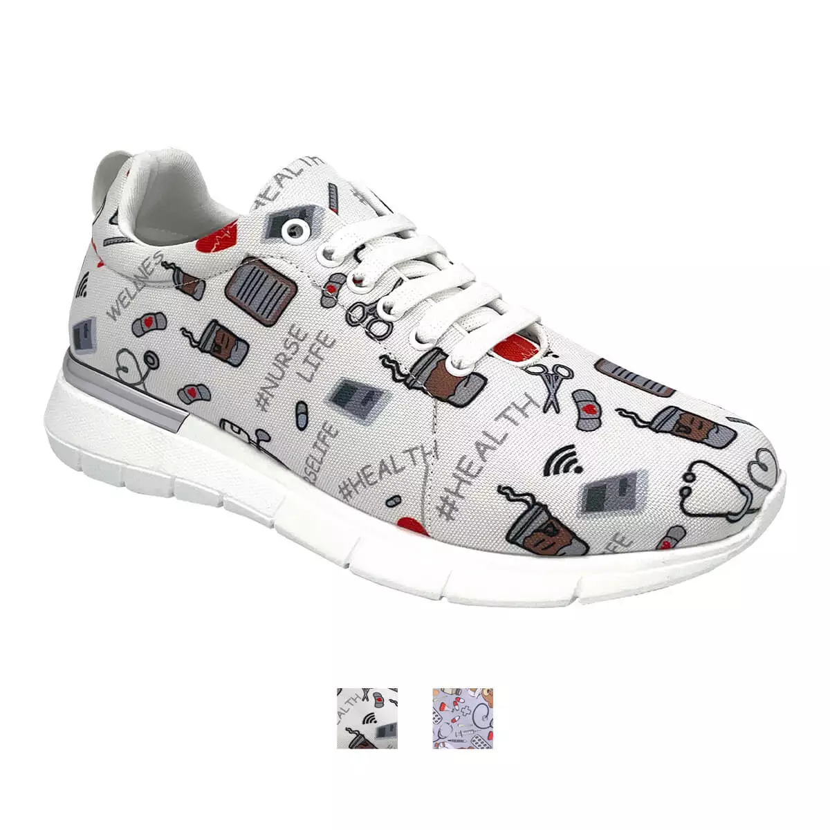  SNEAKER EASY work sneakers with design