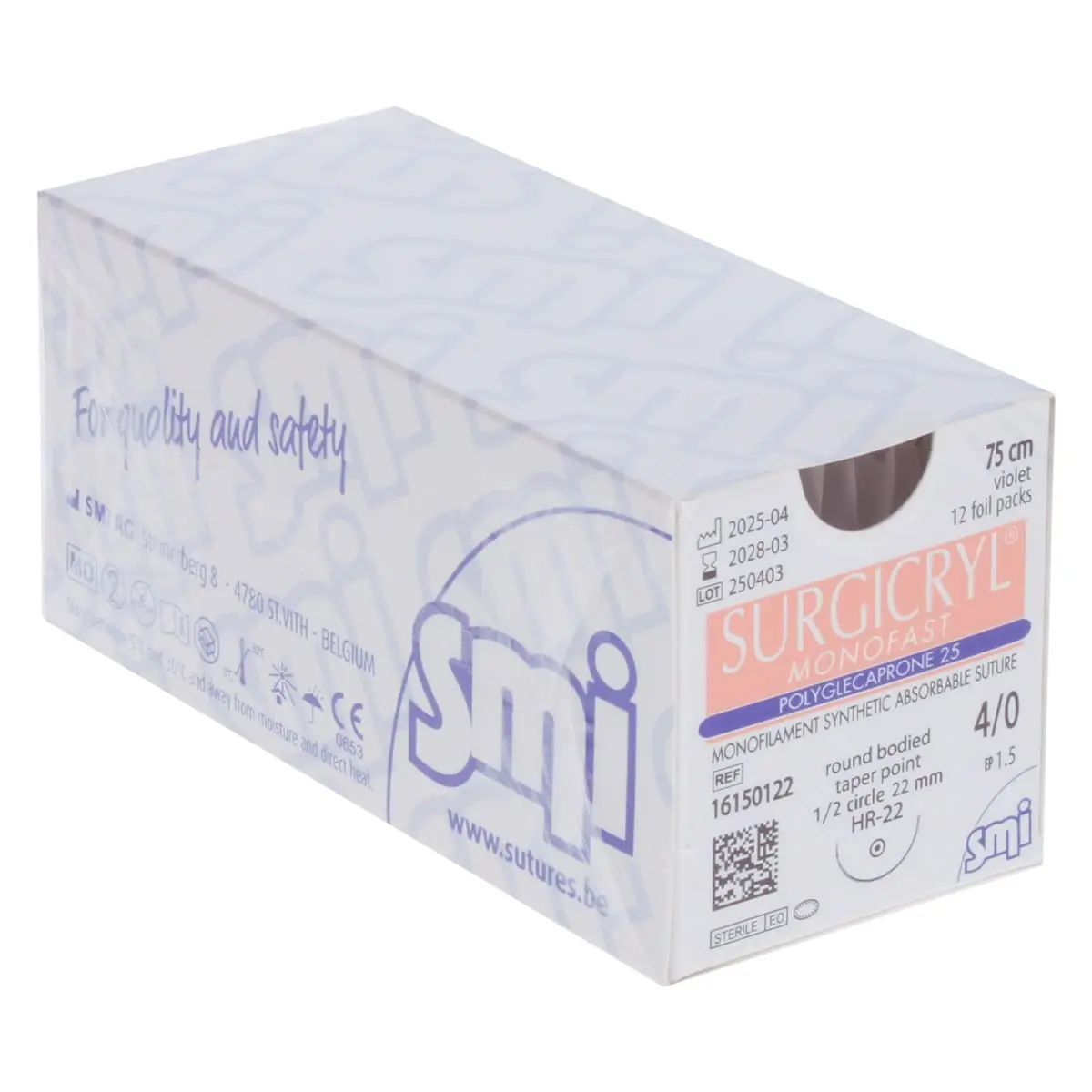 Surgicryl Monofast suture material Surgicryl Monofast suture material