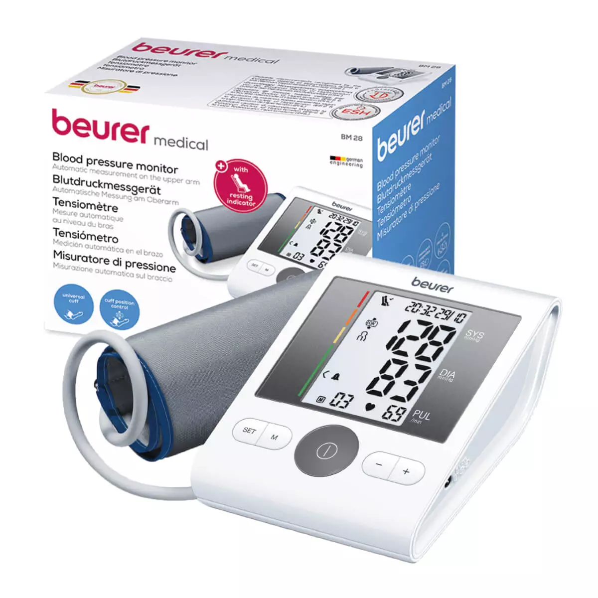  BM 28 upper arm blood pressure monitor