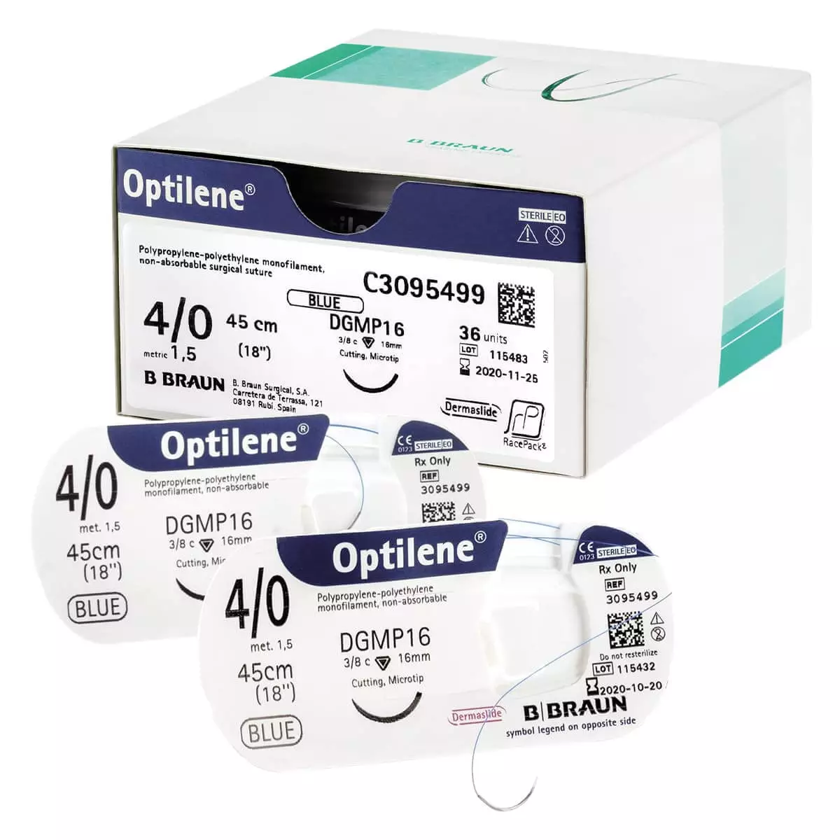  Optilene suture material