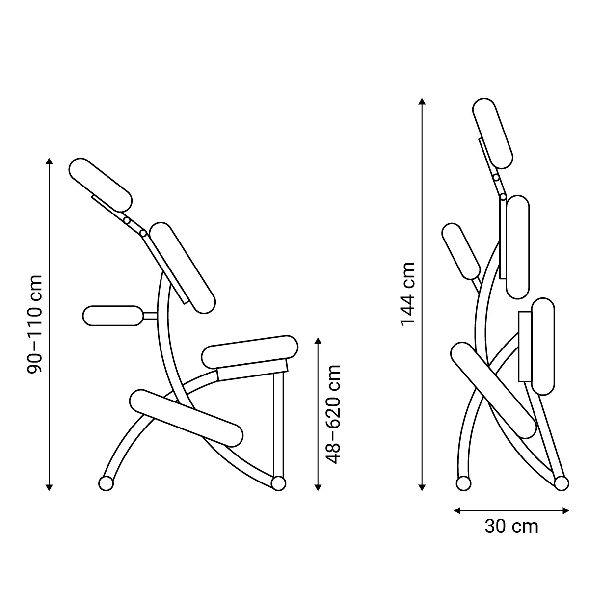  Massage chair for physiotherapy