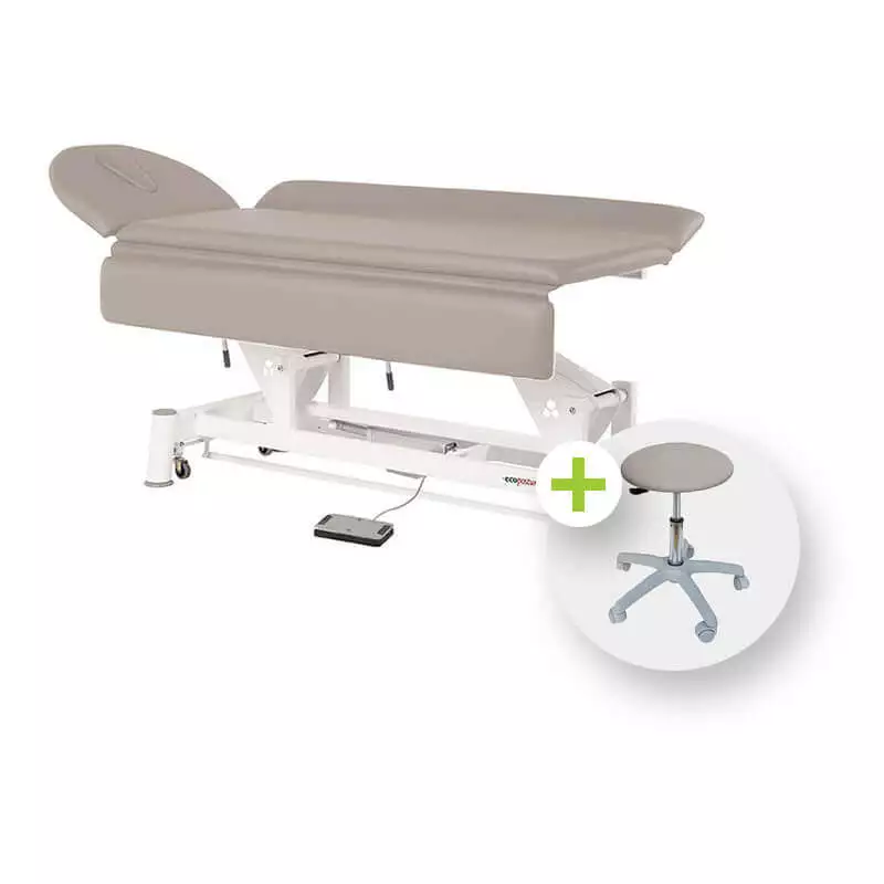  Treatment table with adjustable side rails