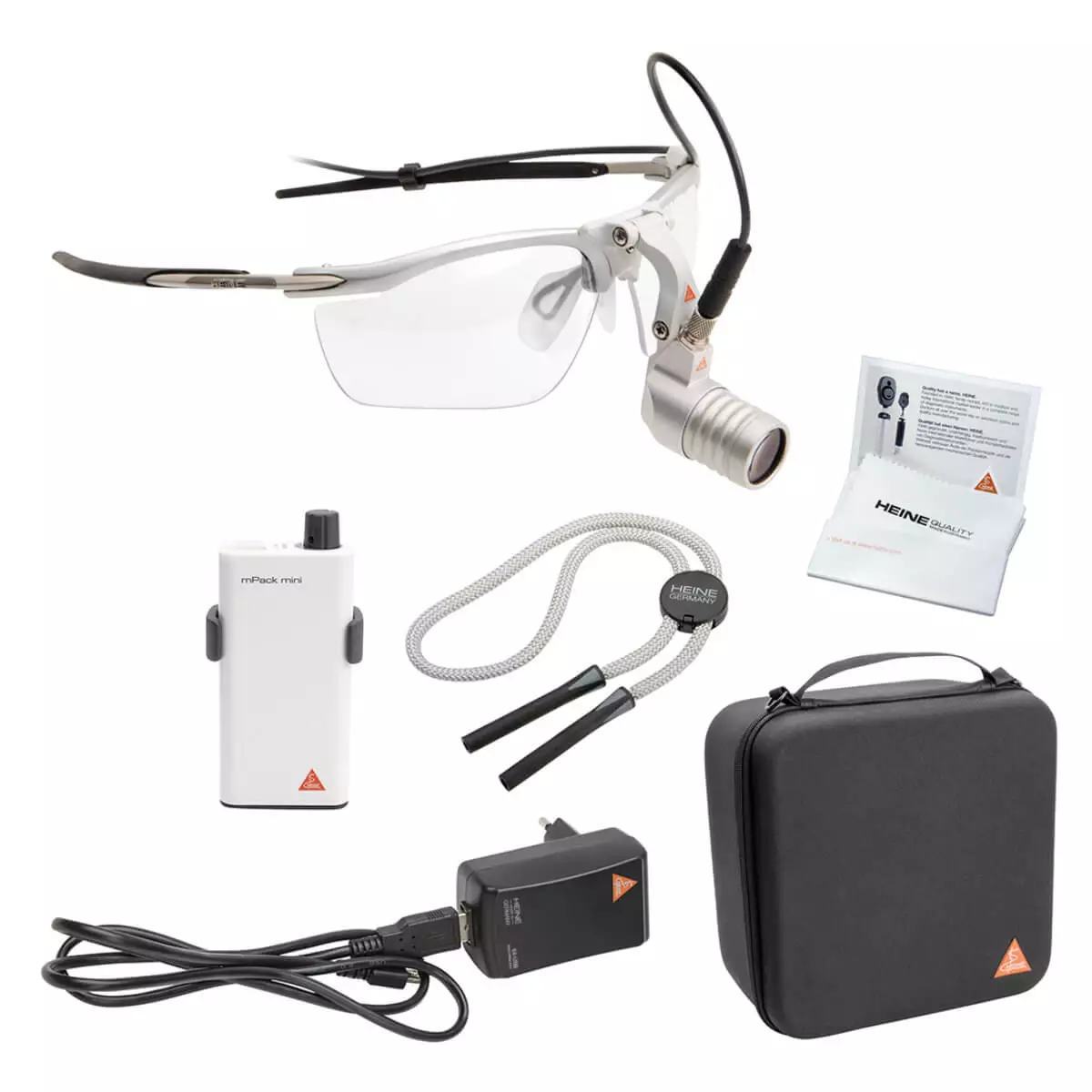  HEINE MicroLight2 headlamp with mPack mini