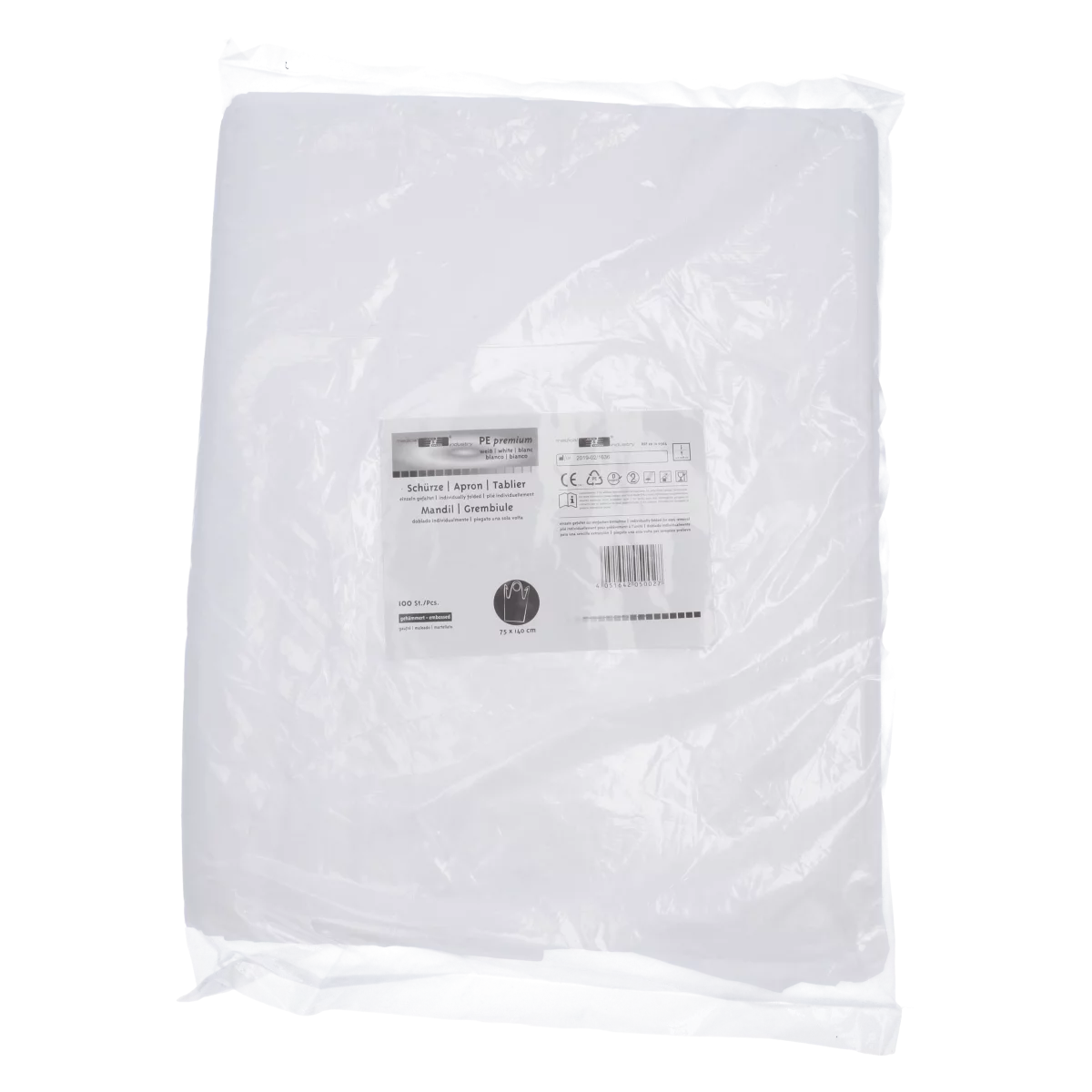  Polyethylene aprons