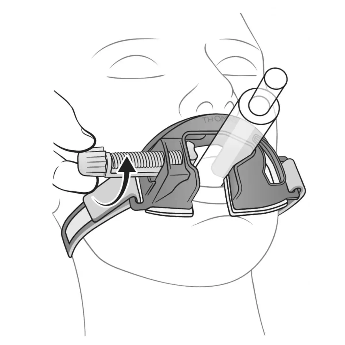  Thomas tube holder