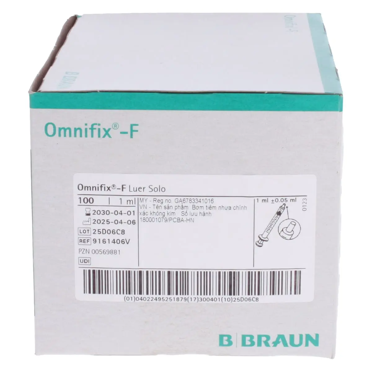 Omnifix-F fine dosage syringes Omnifix-F fine dosage syringes