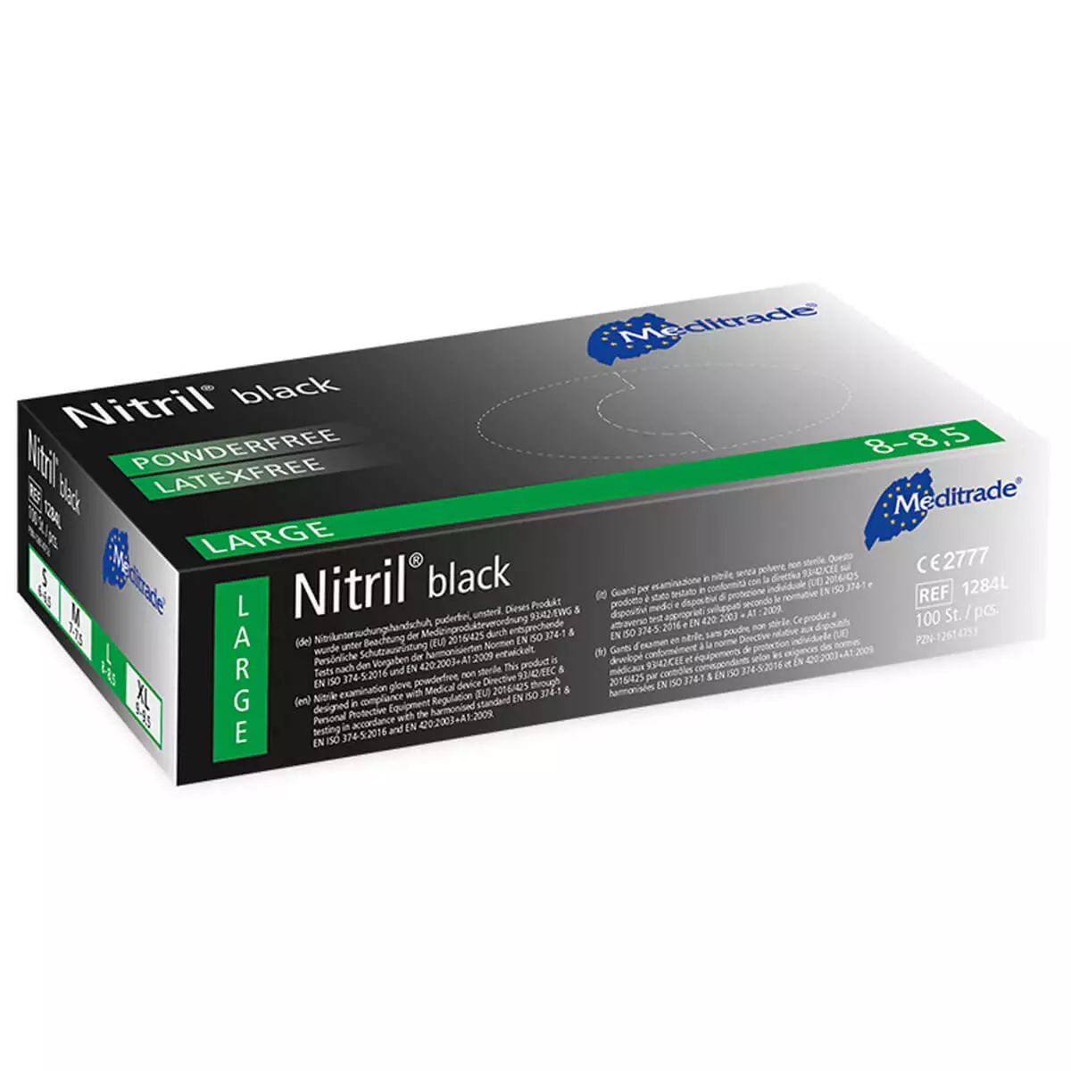  Nitril Black gloves