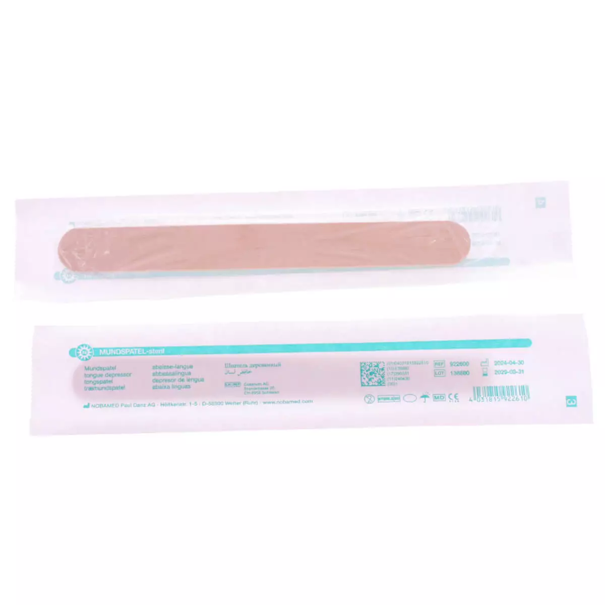  Sterile wooden tongue depressors