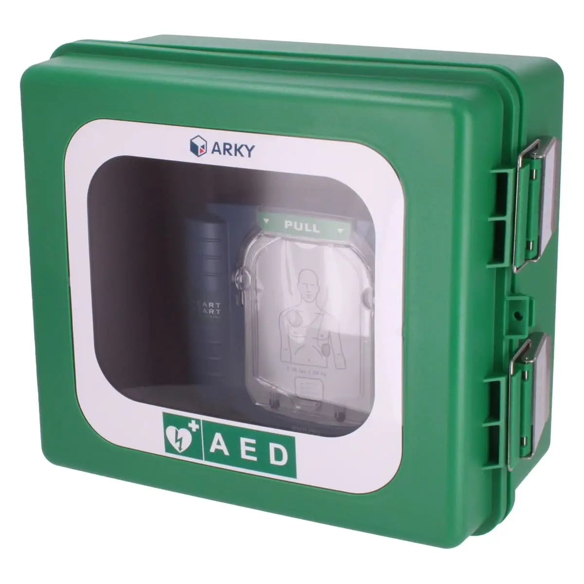  Outdoor AED cabinet with heater