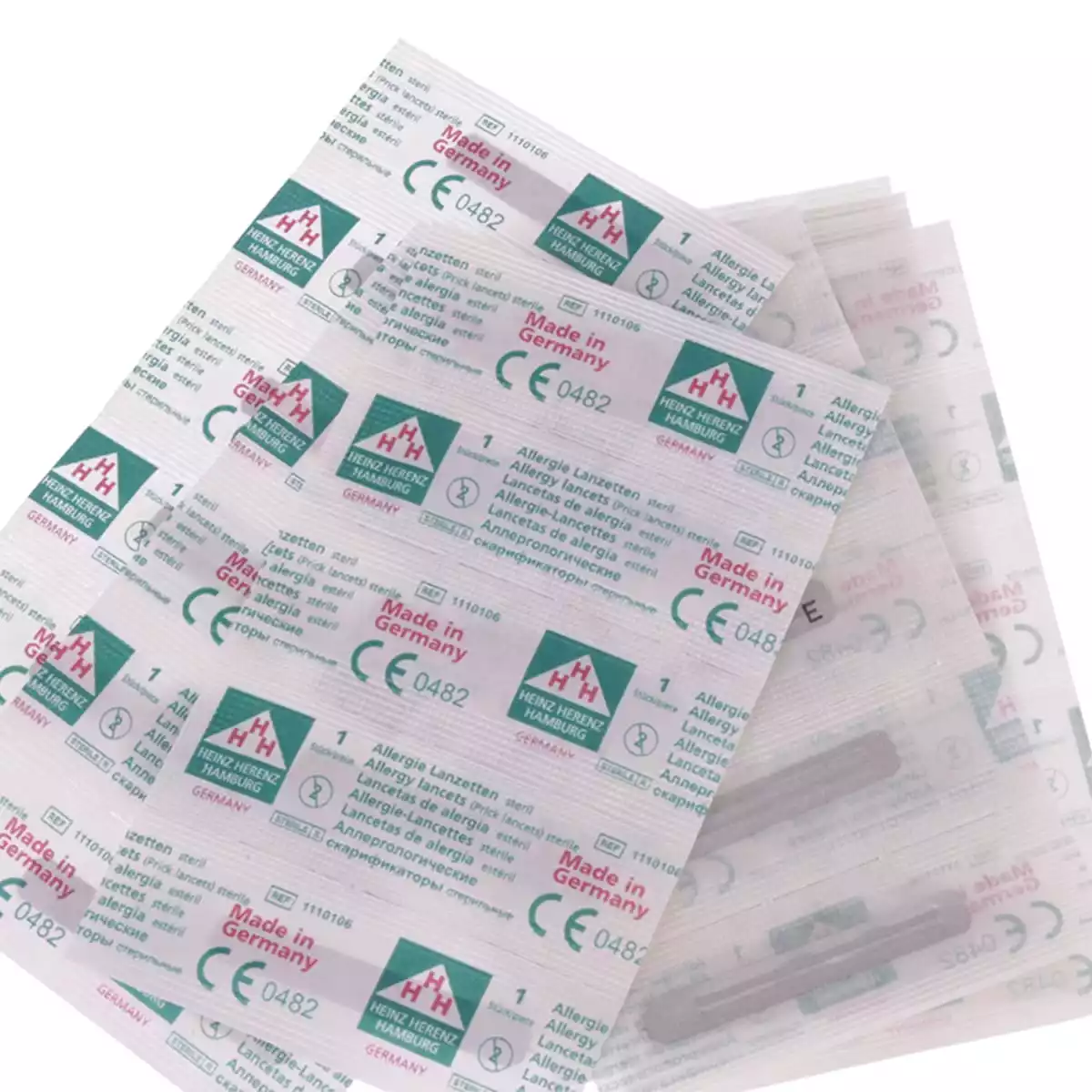  Allergy test lancets