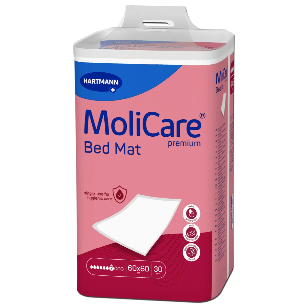 MoliCare Premium Bed Mat bed protection pads, 7-drop absorbency MoliCare Premium Bed Mat bed protection pads, 7-drop absorbency