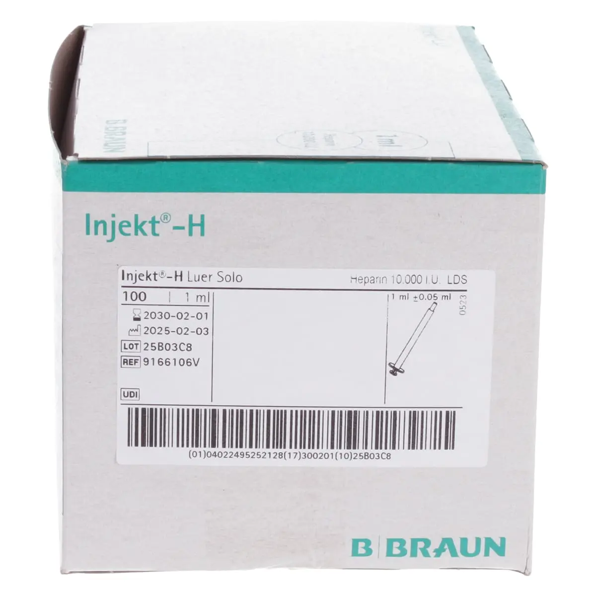  Injekt-H fine dosing syringe