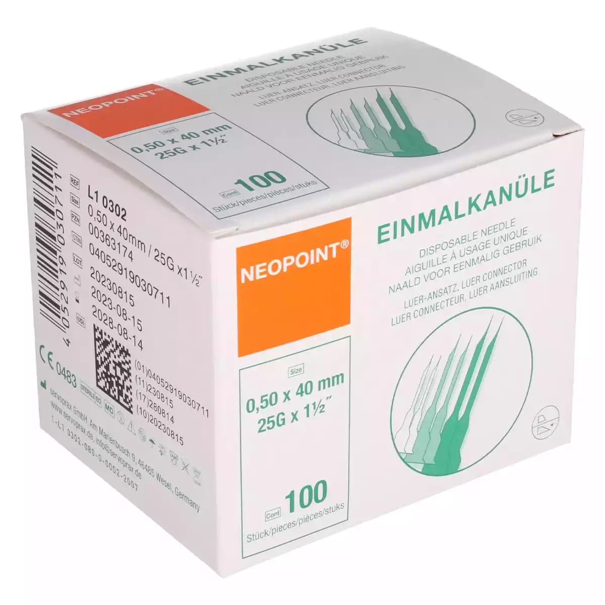 Neopoint special-size cannula Neopoint special-size cannula