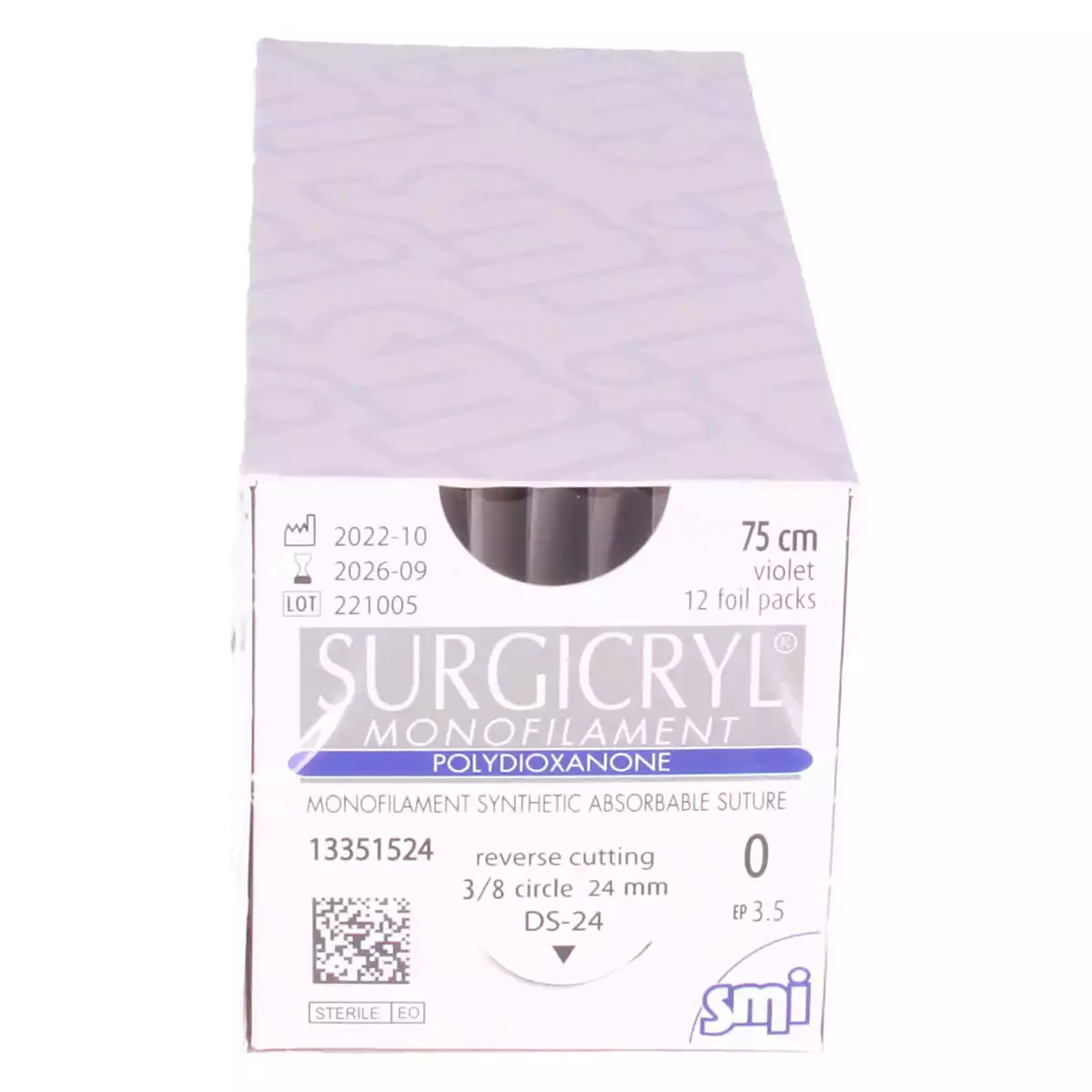  Surgicryl Monofilament suture material