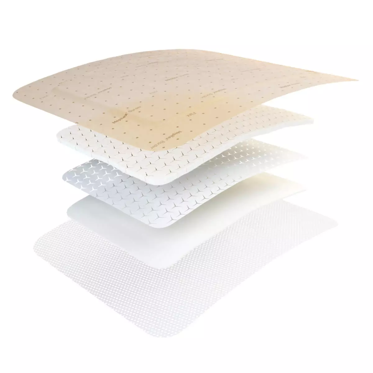  Mepilex Border Flex sterile foam dressing