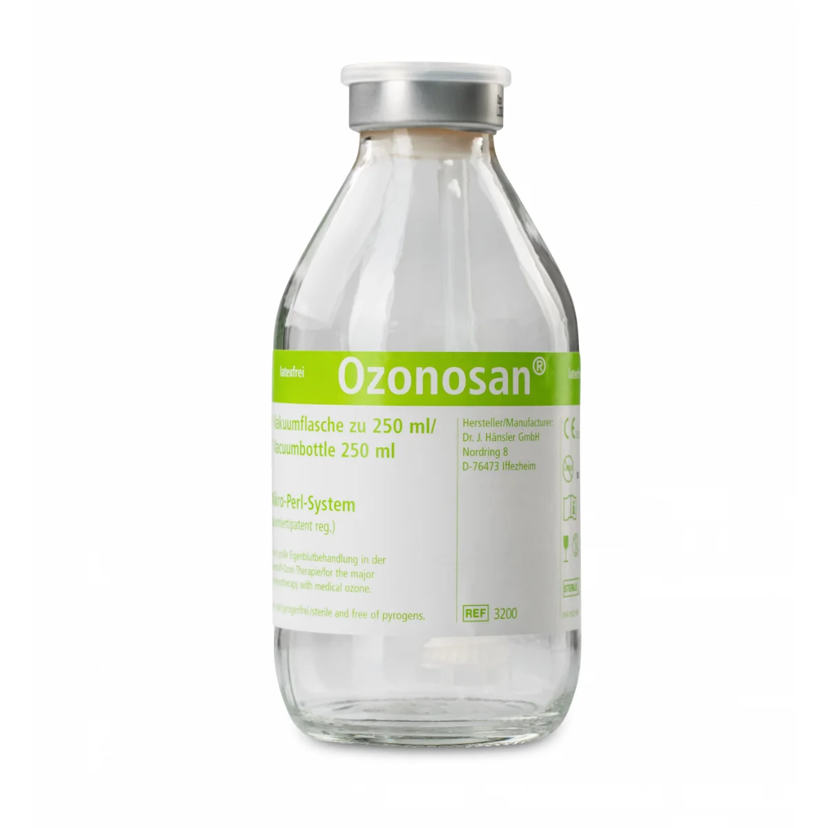 Ozonosan vacuum bottle without sodium citrate Ozonosan vacuum bottle without sodium citrate