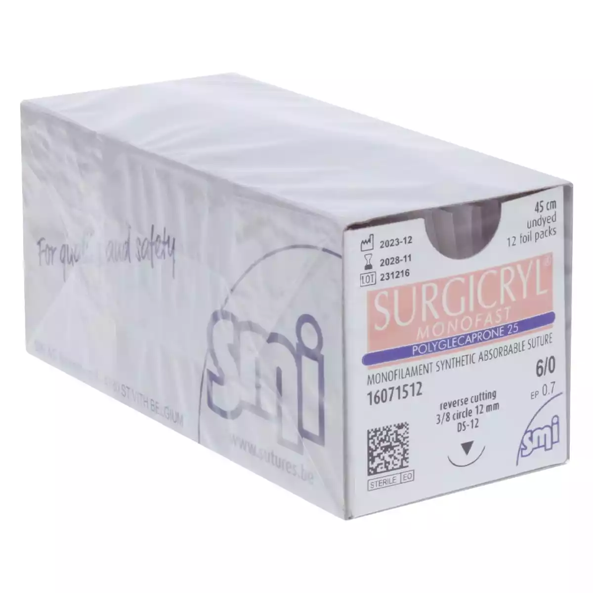 Surgicryl Monofast suture material Surgicryl Monofast suture material