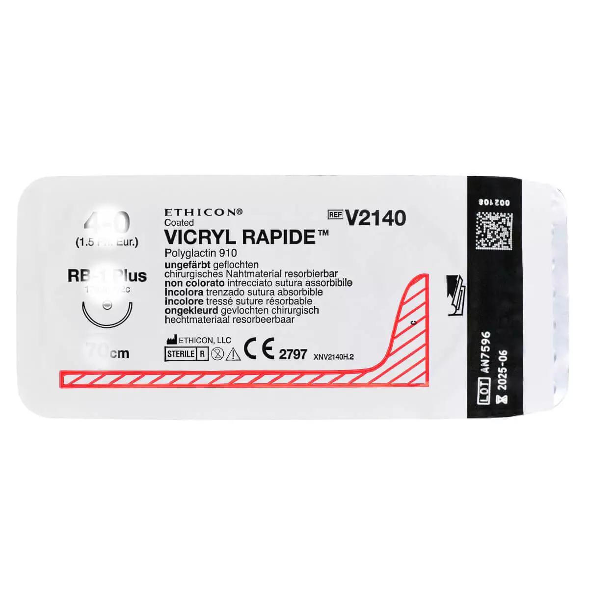  VICRYL Rapide (Polyglactin 910) suture material
