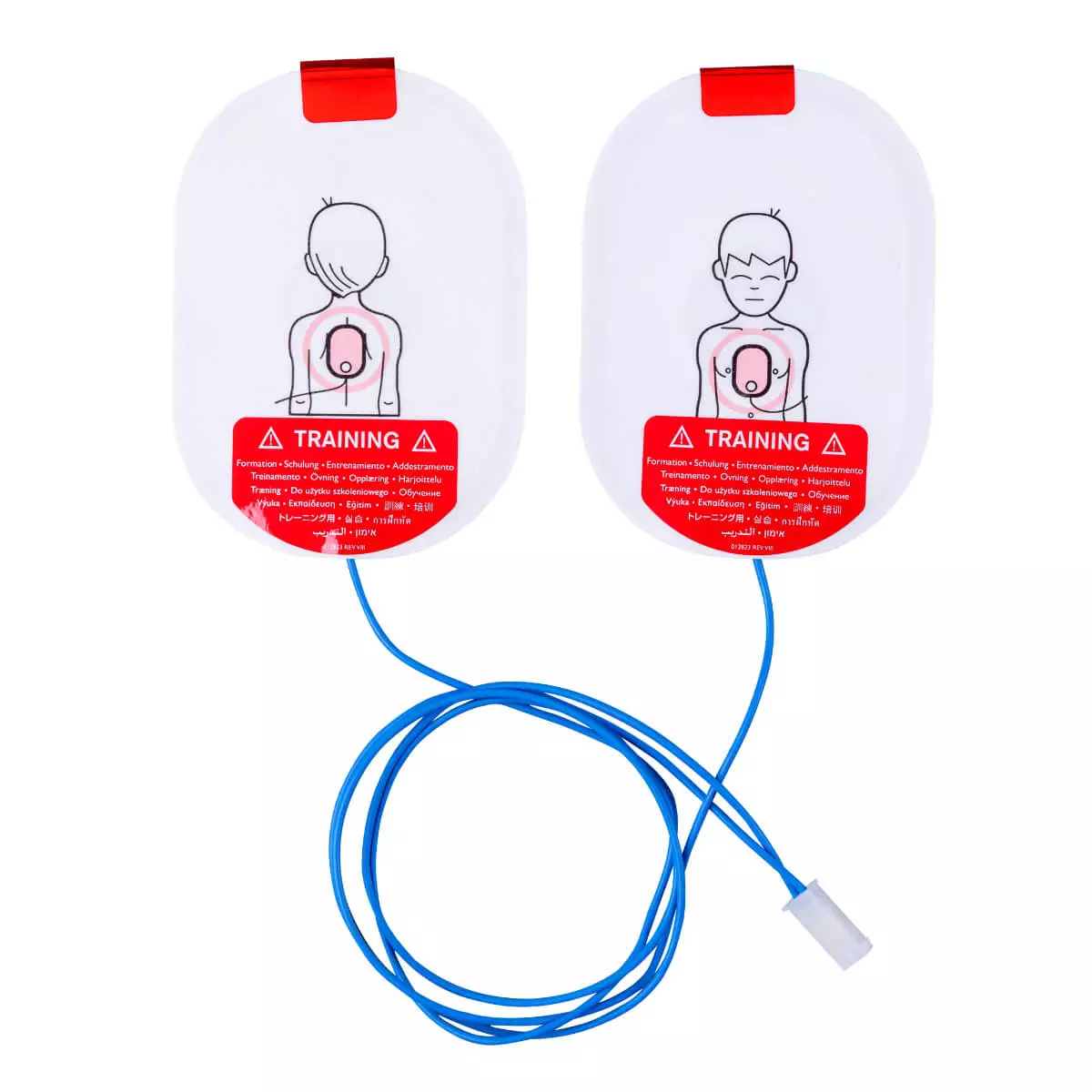 Replacement training electrodes for HeartStart HS1 Replacement training electrodes for HeartStart HS1
