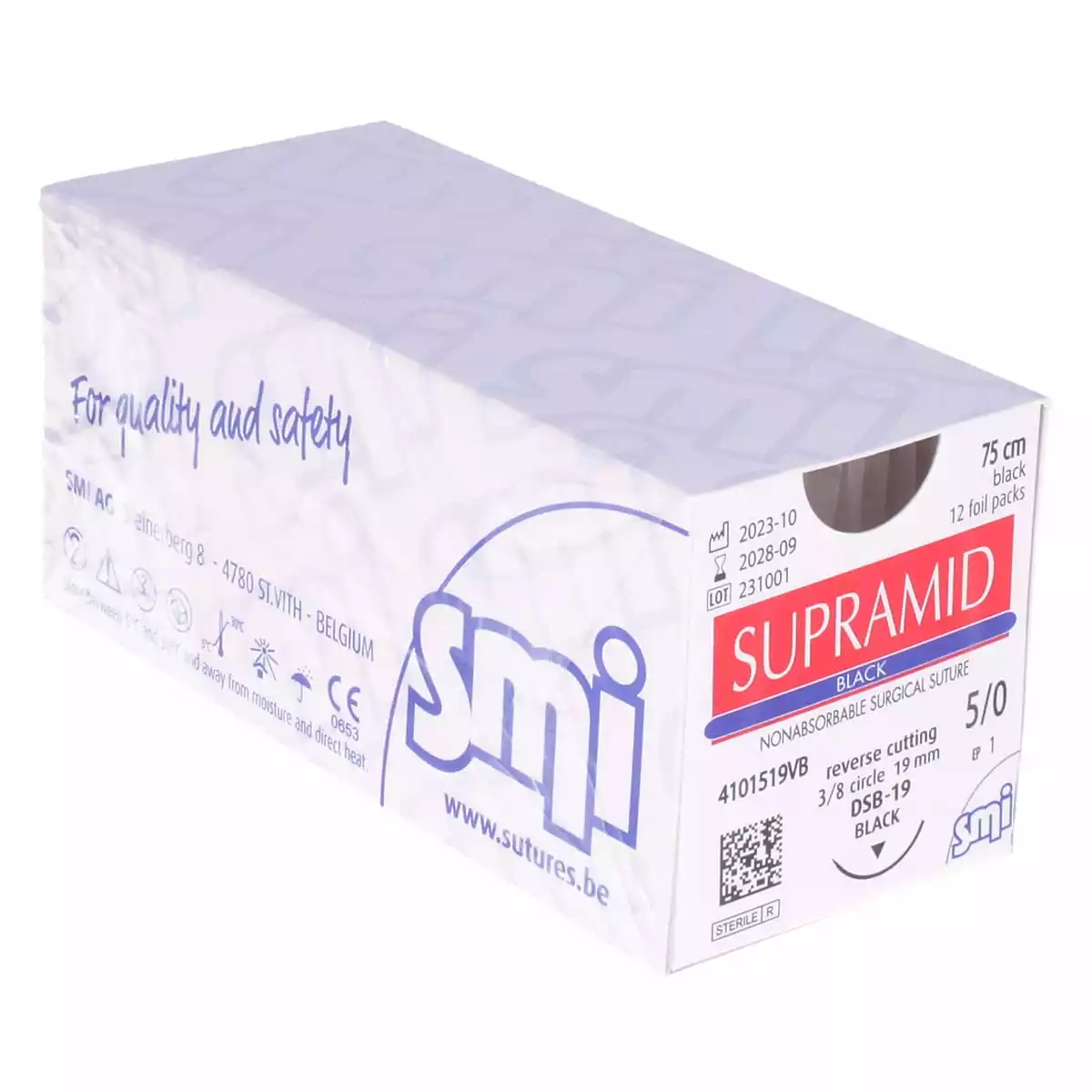  Supramid Black Suture Material