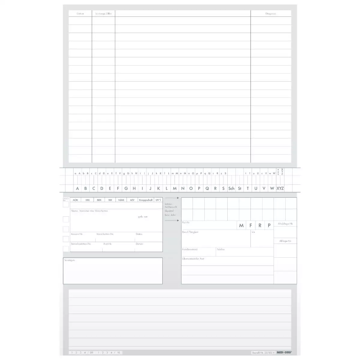 Alphasafe Index-Cards Alphasafe Index-Cards