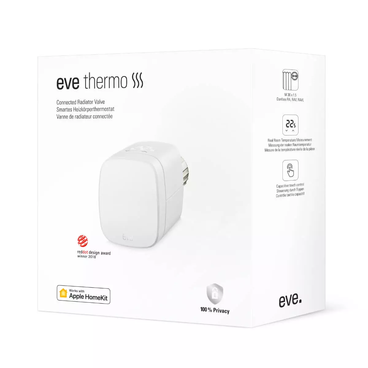  Eve Thermo Smart Radiator Thermostat