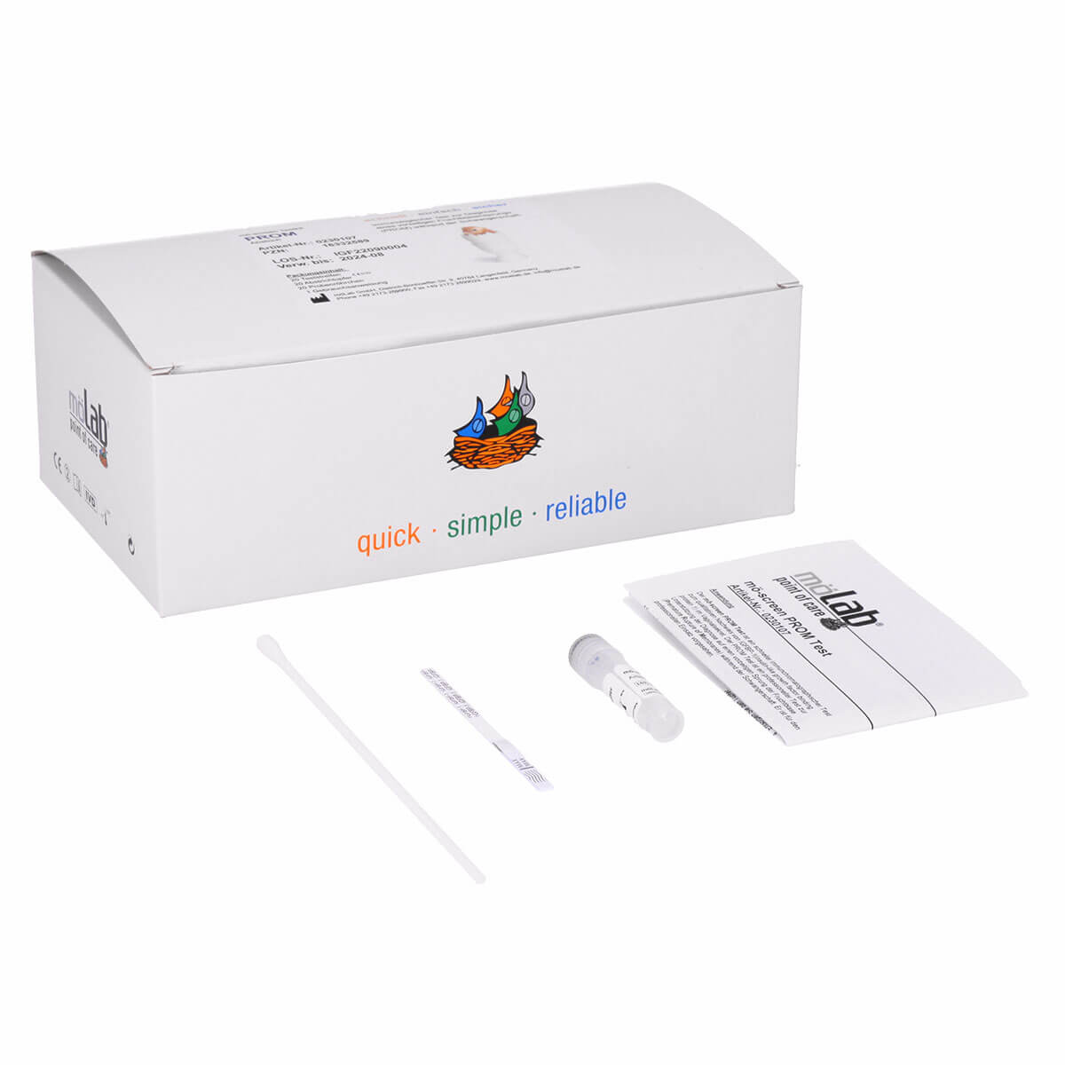 Buy möLab PROM Test 20 strip tests online