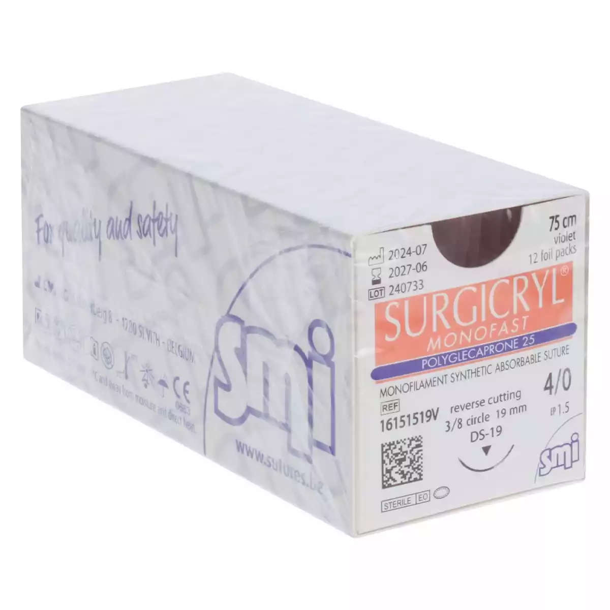  Surgicryl Monofast suture material