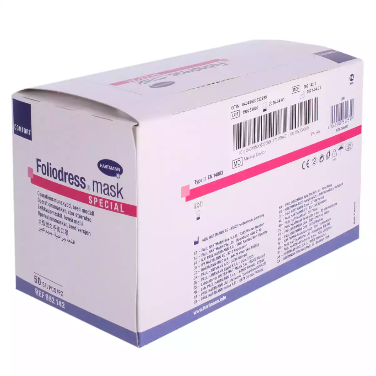  Foliodress comfort special masks