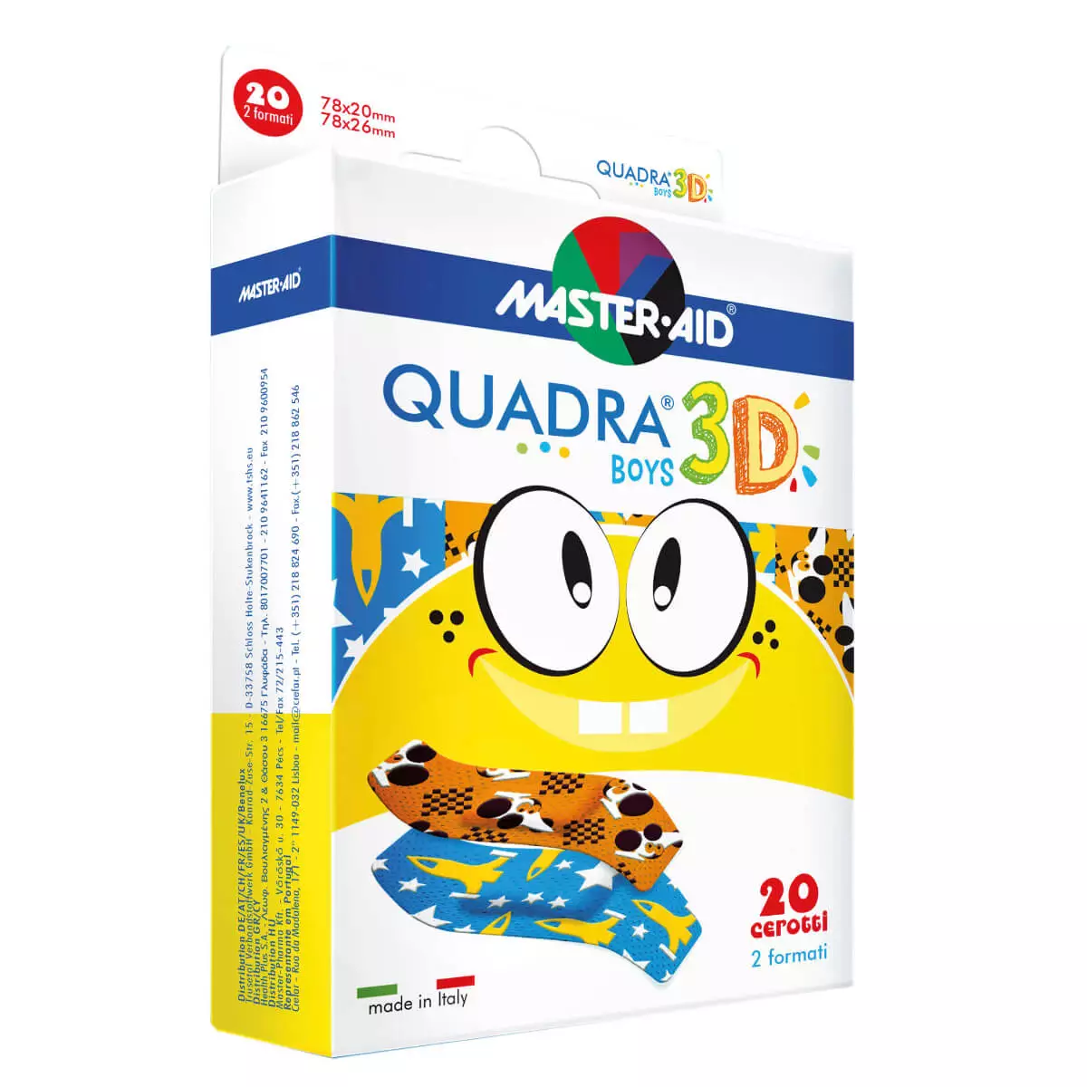  Quadra 3D children plaster