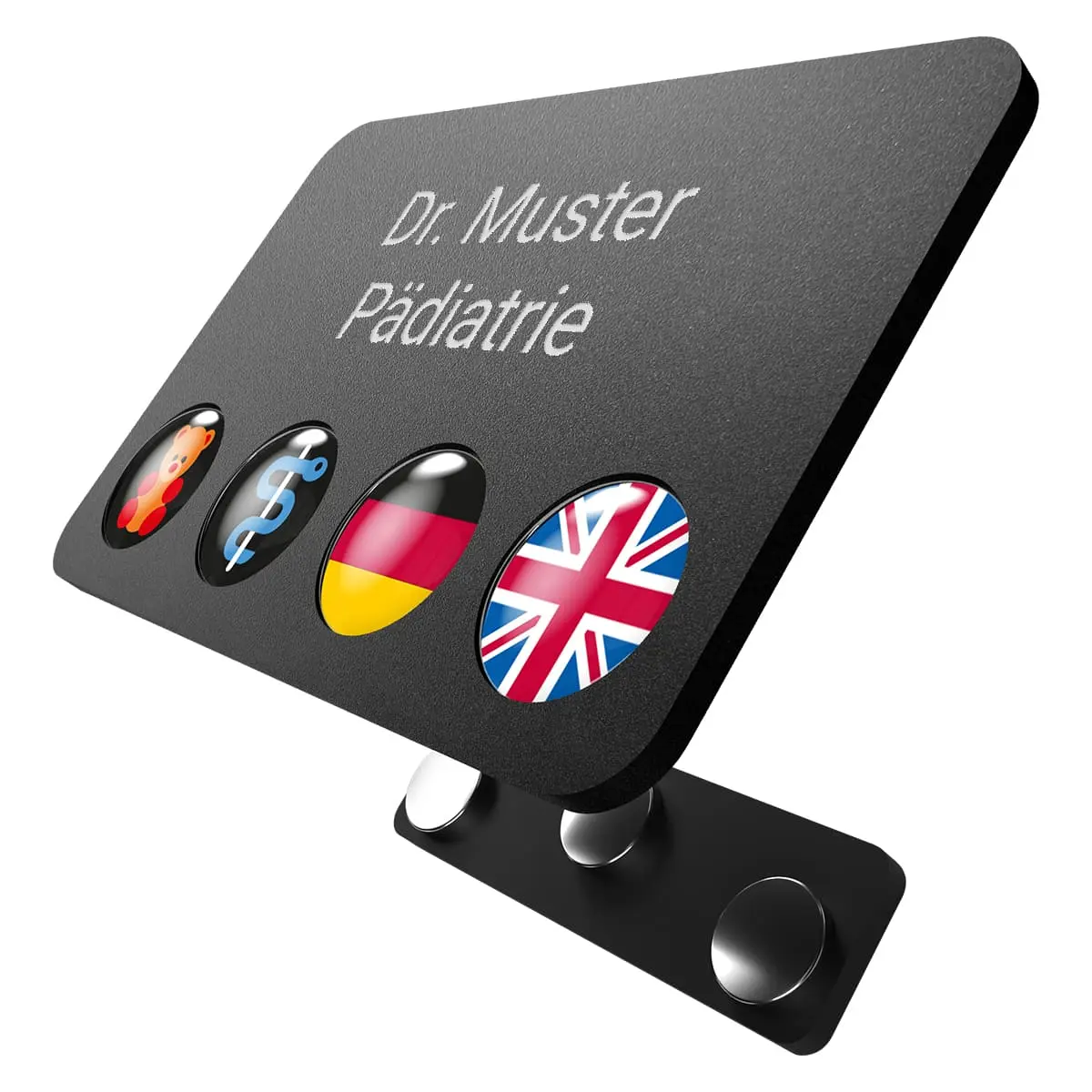“DocTag” magnetic name tag “DocTag” magnetic name tag
