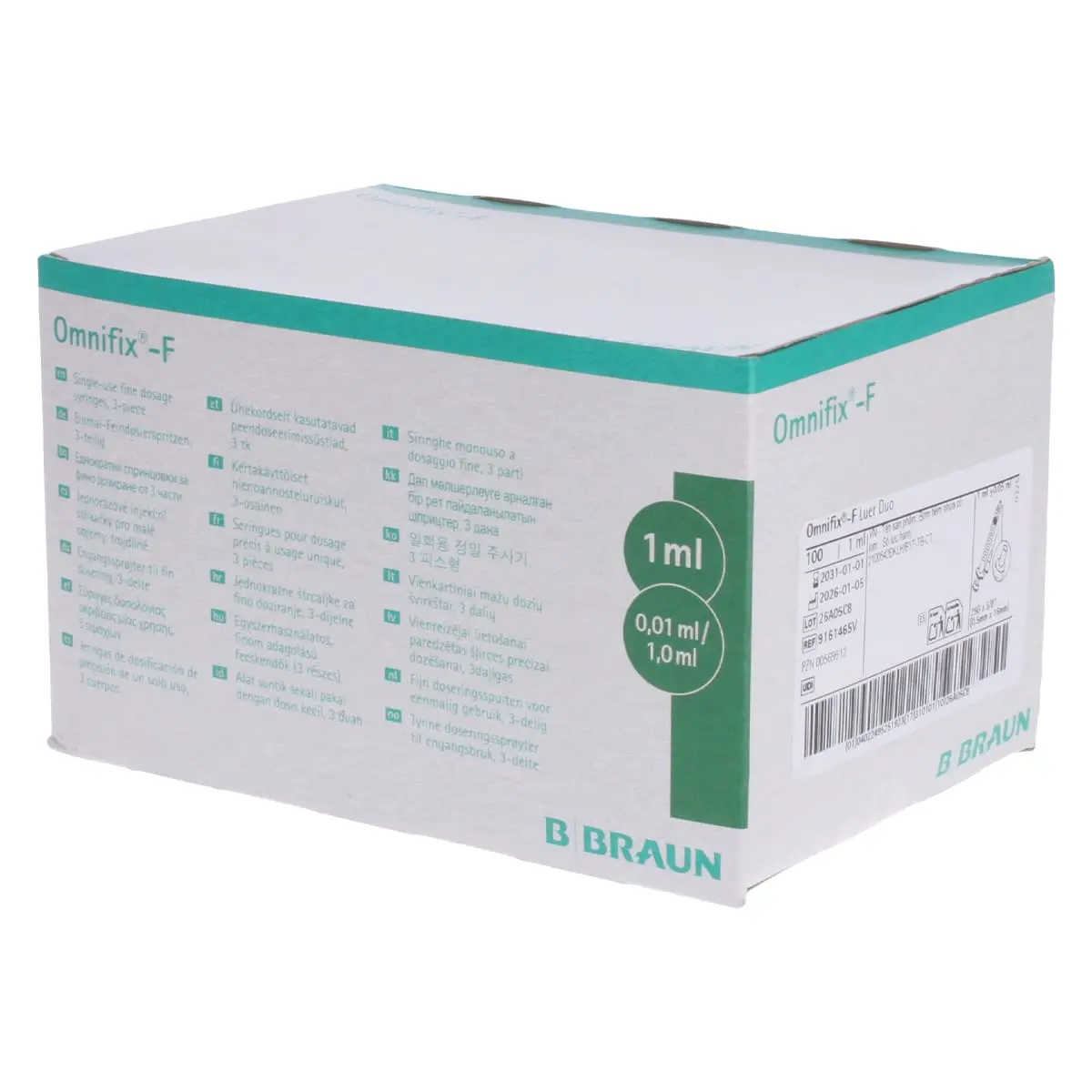 Omnifix-F fine dosage syringes Omnifix-F fine dosage syringes