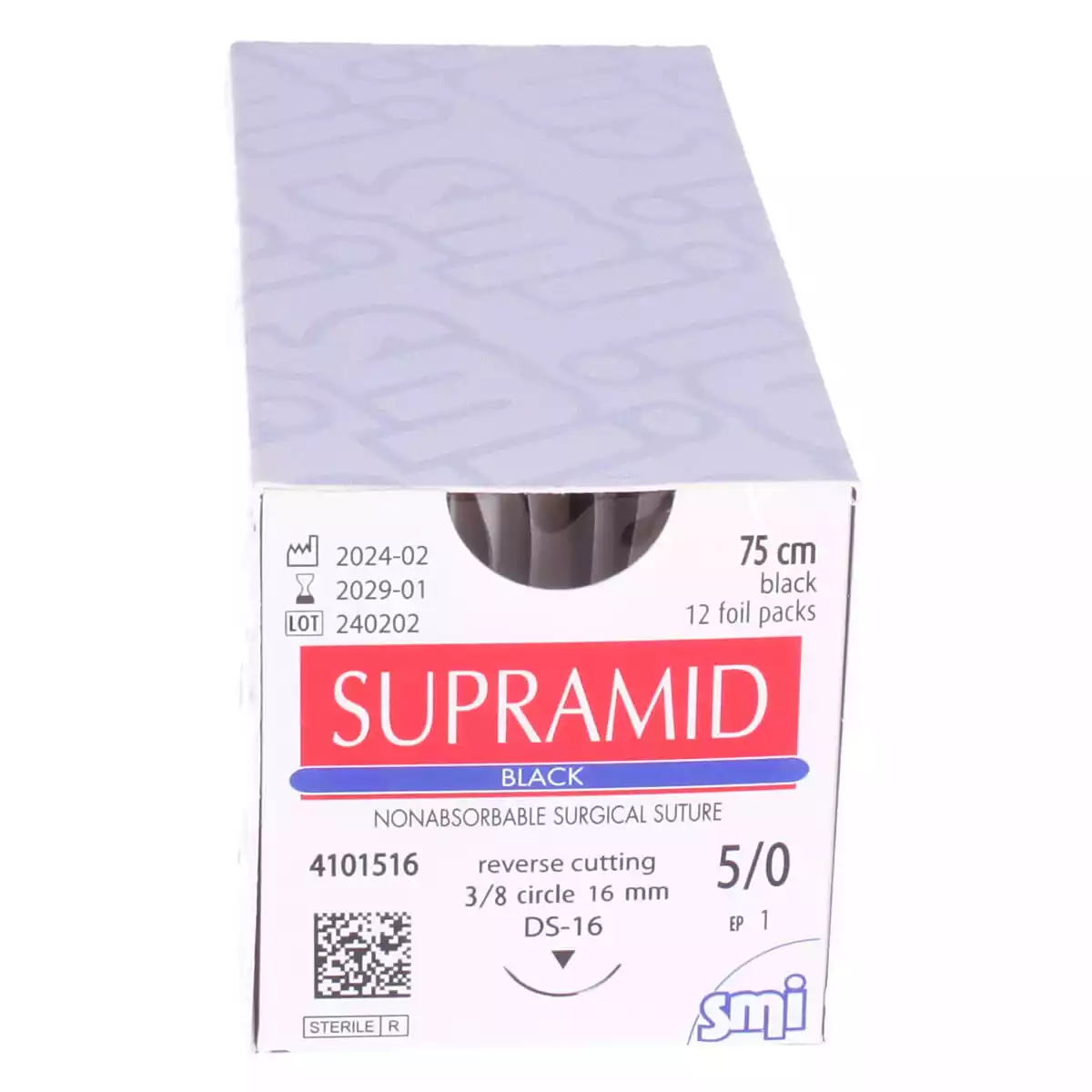  Supramid Black Suture Material