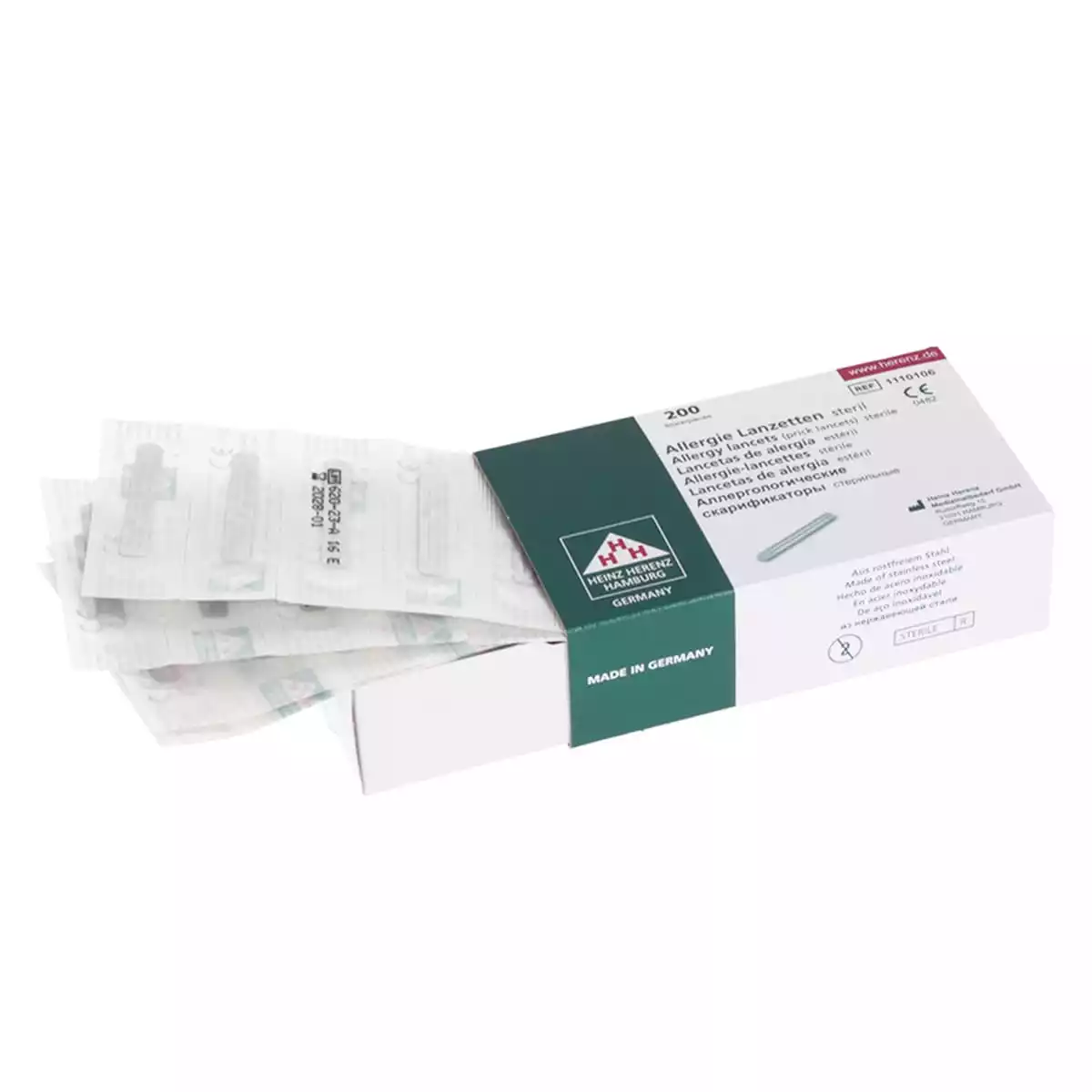  Allergy test lancets