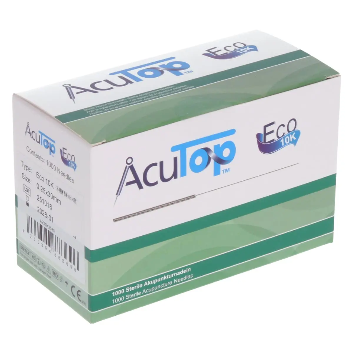 Eco acupuncture needles type 10K Eco acupuncture needles type 10K