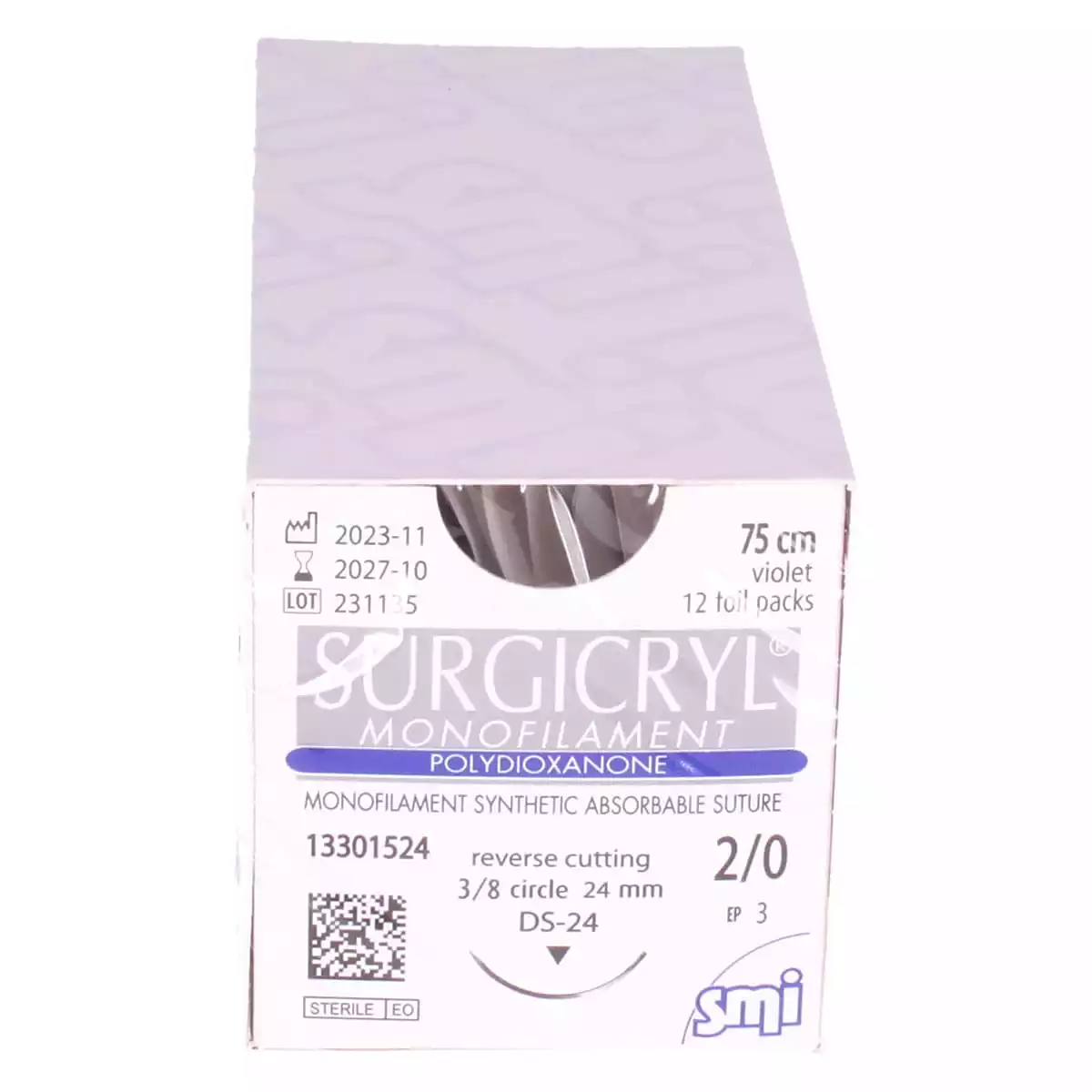  Surgicryl Monofilament suture material